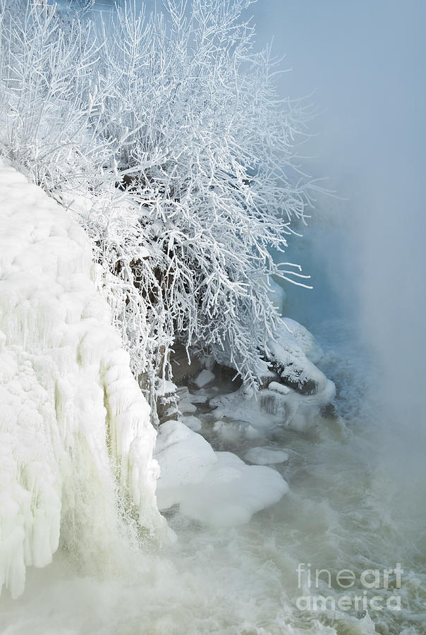 Frozen Falls Photograph by Cheryl Baxter