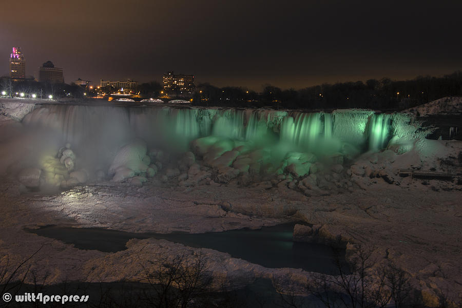 Frozen Falls Photograph by John Witt - Fine Art America