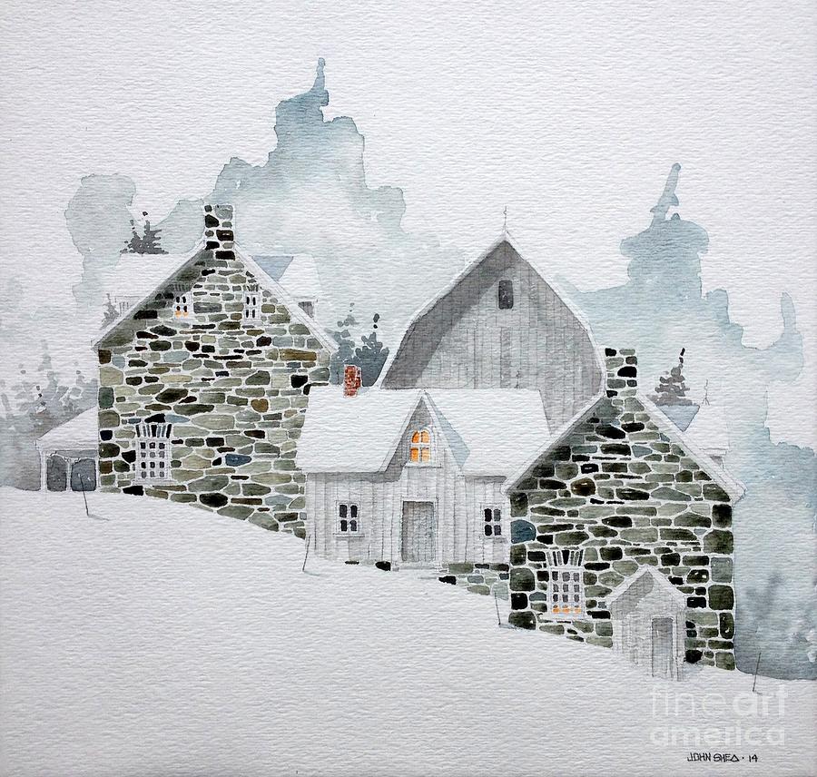 Frozen Painting by John  Shea BFA