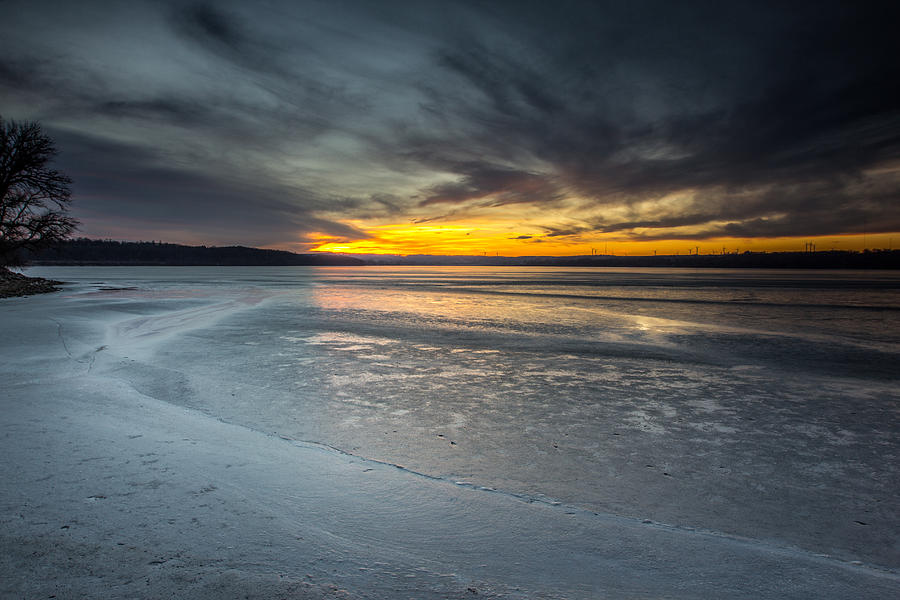 Frozen Lake Benton Photograph by Aaron J Groen