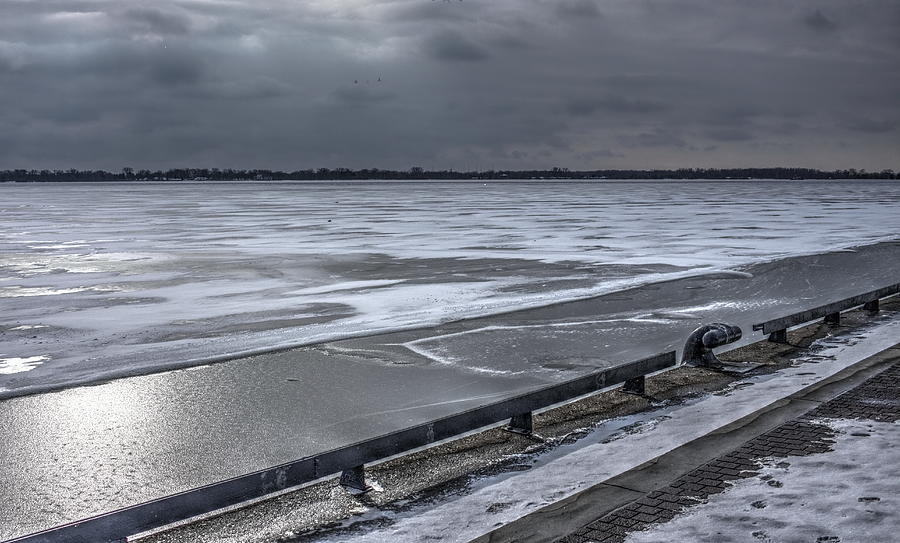Frozen Lake Photograph by Nicky Jameson