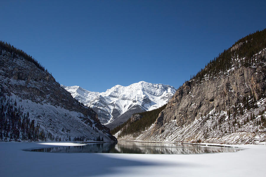 Frozen Lake of beauty Photograph by Celine Pollard