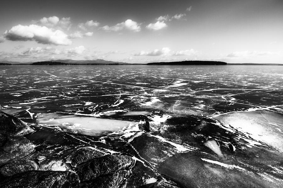 Frozen Lake Photograph by Robert Clifford