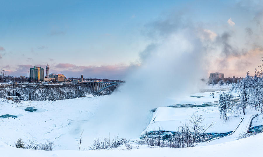 Buffalo Photograph - Frozen Niagara N1 by Chris Bordeleau