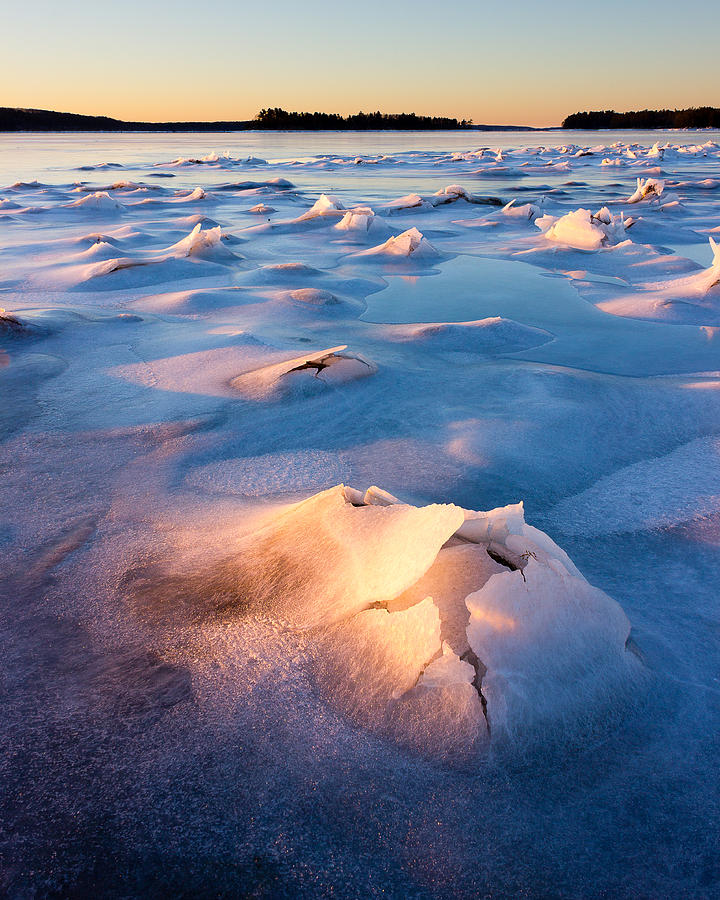 Frozen Ocean Photograph by Benjamin Williamson