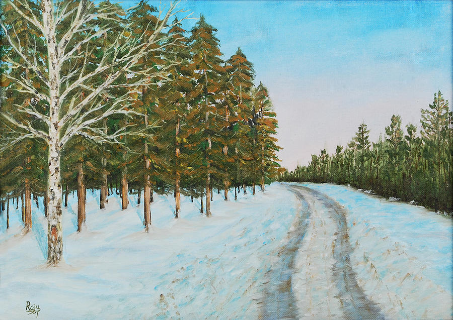 Frozen Path Painting