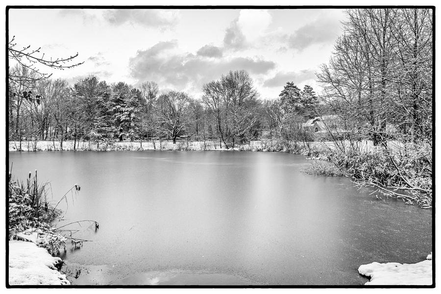 Frozen Pond Photograph by Charles Aitken