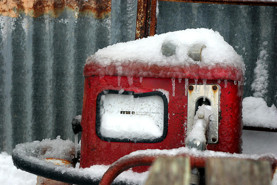 Frozen Pump Photograph by Chuck Lamb - Fine Art America