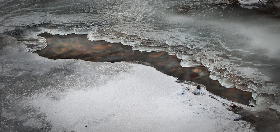 Frozen River Photograph by Dirk Ercken