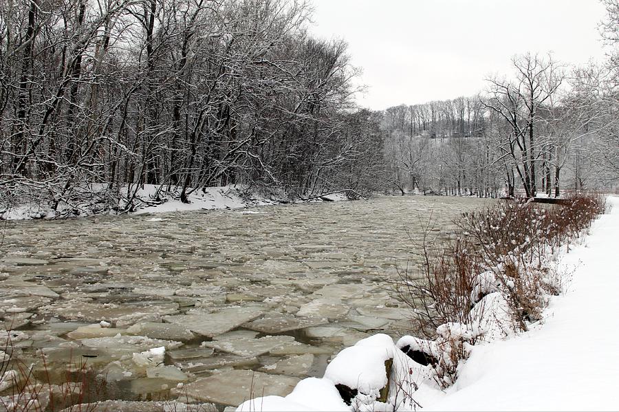 Frozen River Photograph by Wendy Gertz