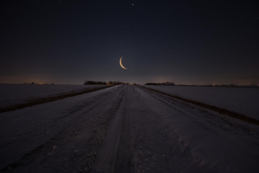 Frozen Road to Nowhere Photograph by Aaron J Groen