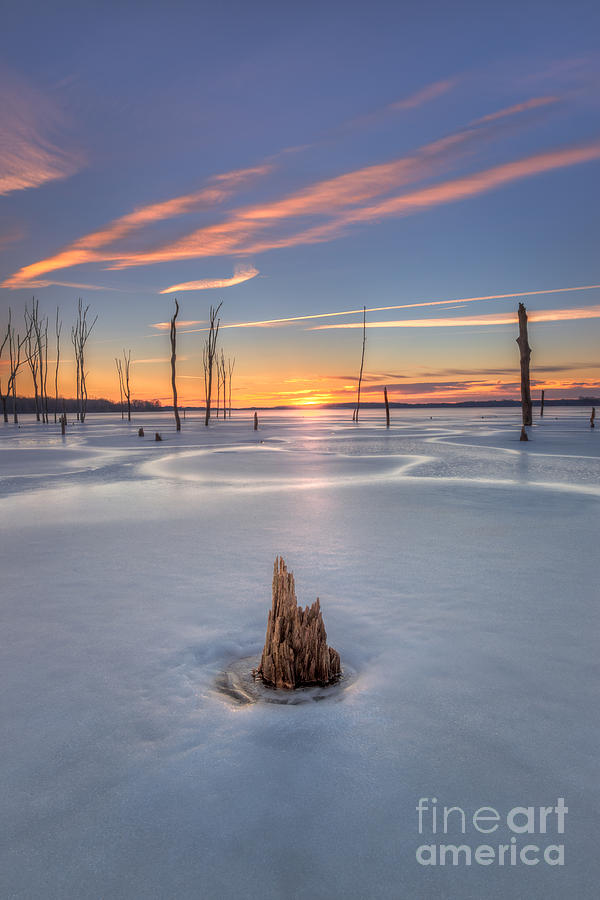 Frozen Sunrise Photograph by Michael Ver Sprill