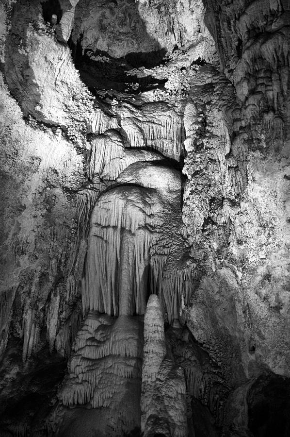 Frozen Waterfall in Carlsbad Caverns Photograph by Melany Sarafis