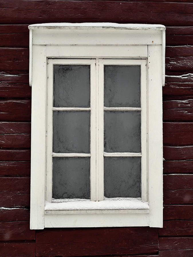 Frozen Window Photograph