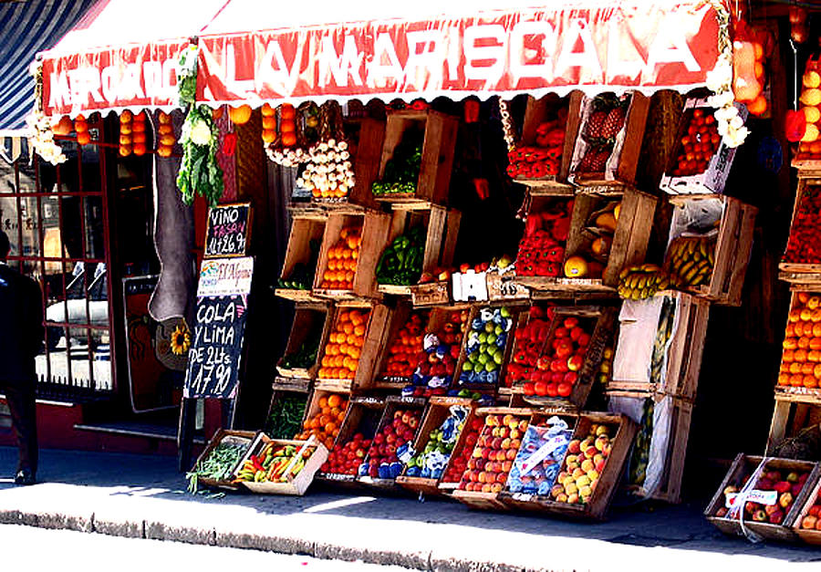 Fruit and Vegetable Market Buenos Aires Photograph by Jay Milo