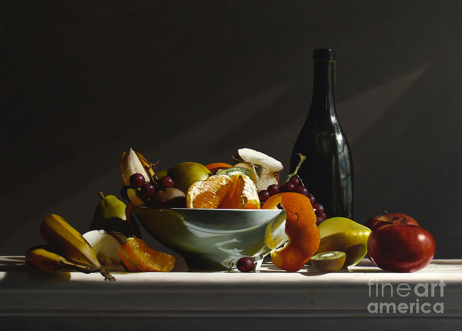FRUIT BOWL no.3 Painting by Lawrence Preston