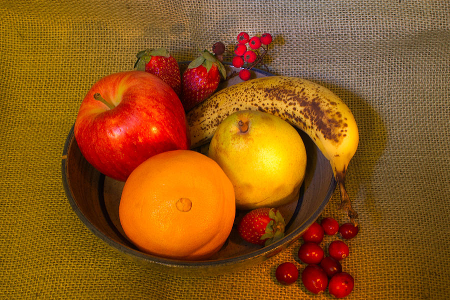 Fruit Bowl Still Life Photograph by Douglas Barnett