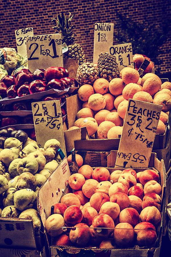 Fruit For Sale Photograph by Karol Livote