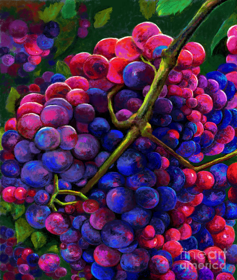 Fruit Full Painting by Jackie Case