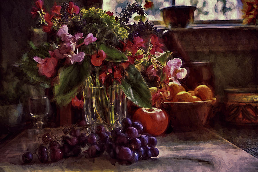 Fruit of Still Life Photograph by John Rivera