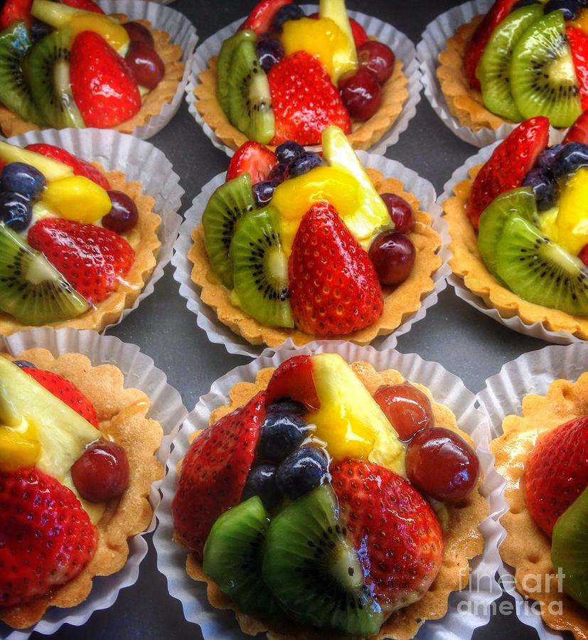 Fruit Tart Dessert  Photograph by Susan Garren