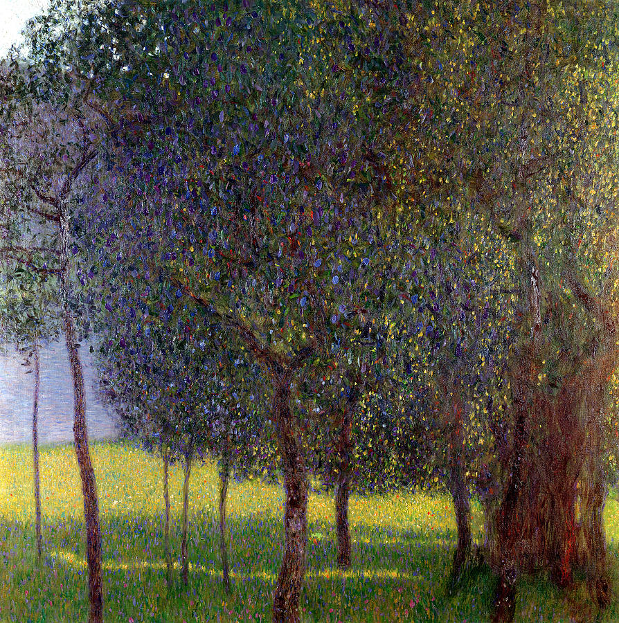 Gustav Klimt Painting - Fruit Trees by Gustav Klimt