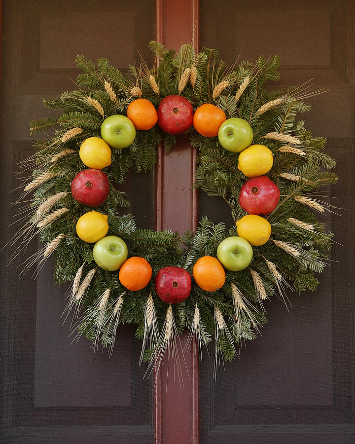 Abstract Photograph - Fruit Wreath by Pete Federico Abstract Photograph - Fruit Wreath by Pete Federico