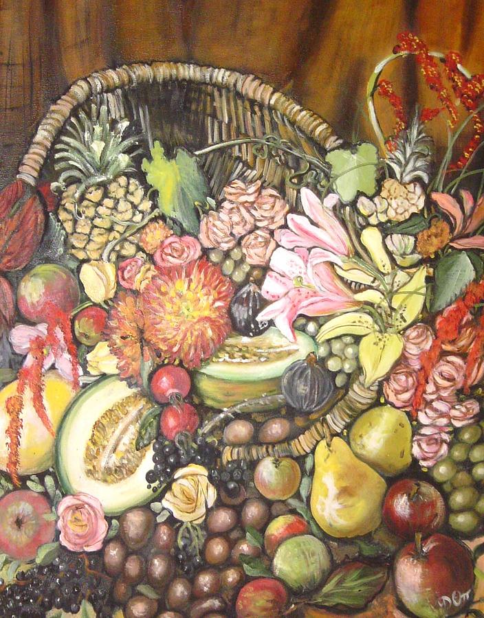 Fruitasia Painting by Debra Orr Watkins - Fine Art America