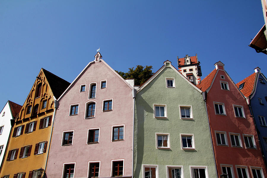Füssen, Old Town, Allgäu, Bavaria Photograph by Hans-peter Merten