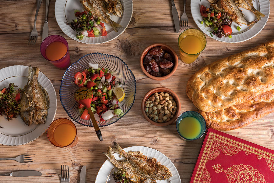 İftar meal in Ramadan Photograph by Mustafagull