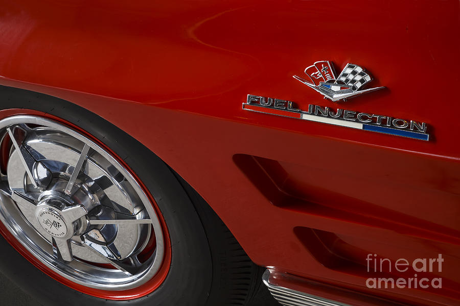 Fuel Injection Corvette Photograph by Dennis Hedberg
