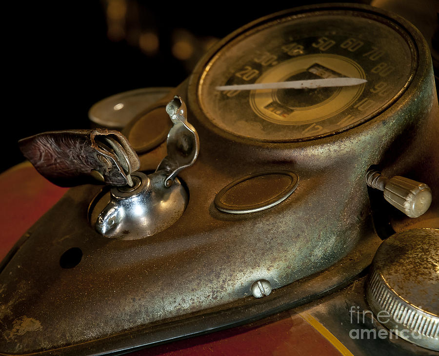 Fuel Tank Instrument Panel Photograph by Wilma  Birdwell