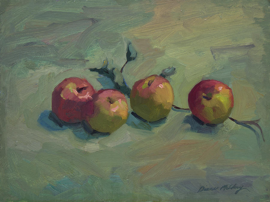 Apple Painting - Fuji Apples by Diane McClary