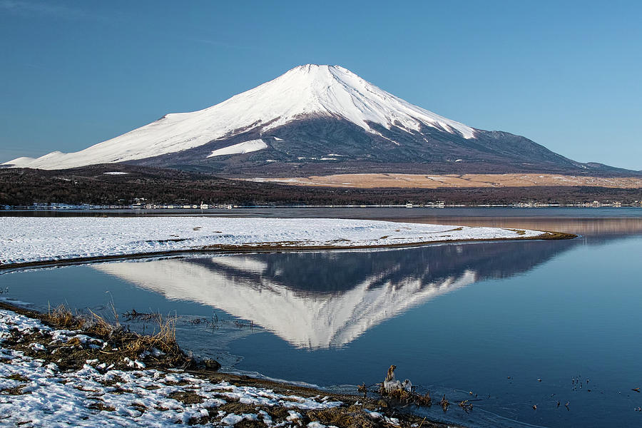  Fuji  At Lake  Yamanaka Photograph by I Love Photo And Apple 