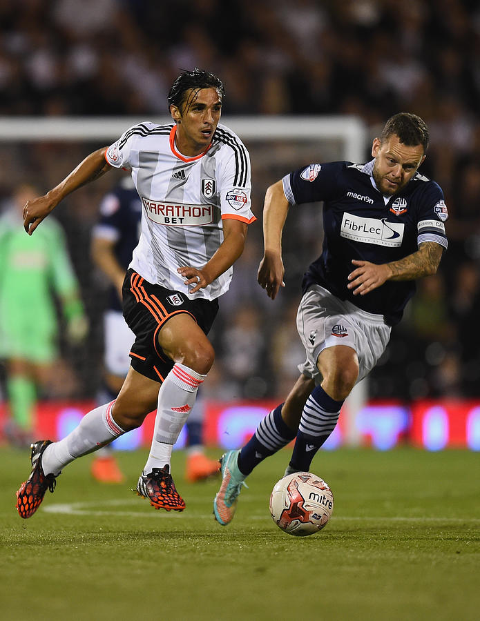 Fulham v Bolton Wanderers - Sky Bet Championship Photograph by Mike Hewitt