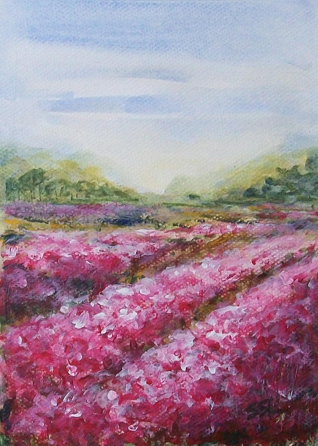 Full Bloom Painting by Jane See