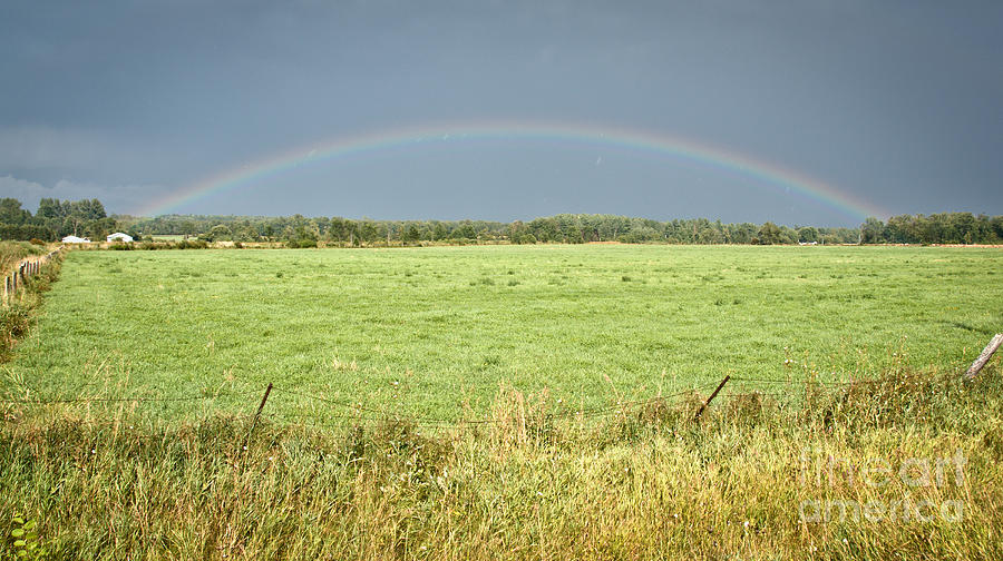 Full Country Rainbow Photograph by Cheryl Baxter