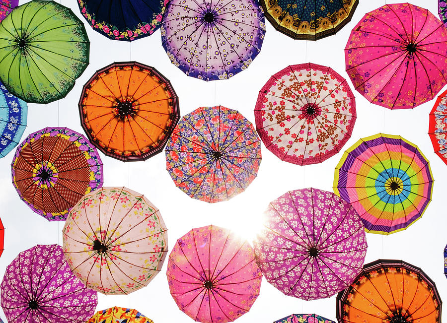 Full Frame Shot Of Umbrellas Against Sky Photograph by Mónica Durán / Eyeem Full Frame Shot Of Umbrellas Against Sky Photograph by Mónica Durán / Eyeem