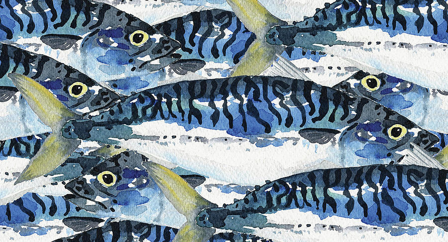 Full Frame Watercolor Painting Painting by Ikon Images Full Frame Watercolor Painting Painting by Ikon Images