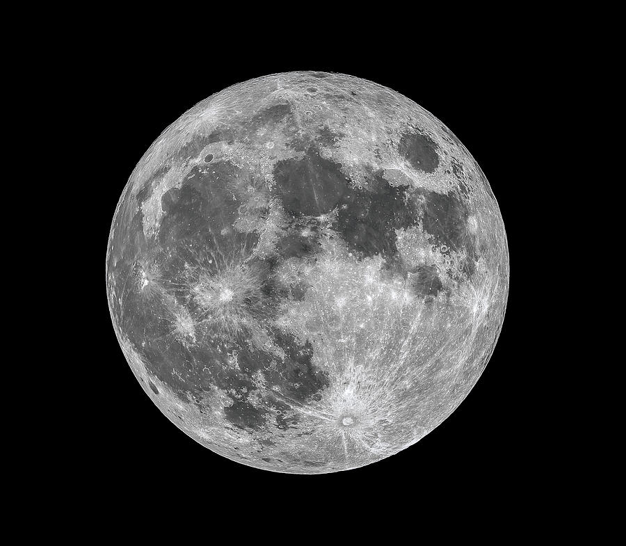 Full Moon Photograph by Dennis Bucklin