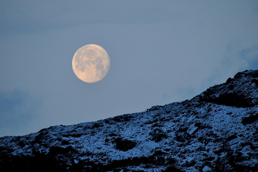 Full Moon Photograph by Gavin Macrae