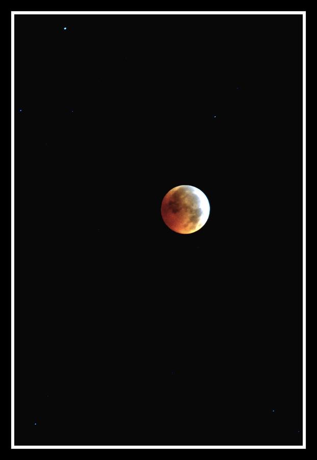 Full Moon Lunar Eclipse Photograph by Kelly Nowak