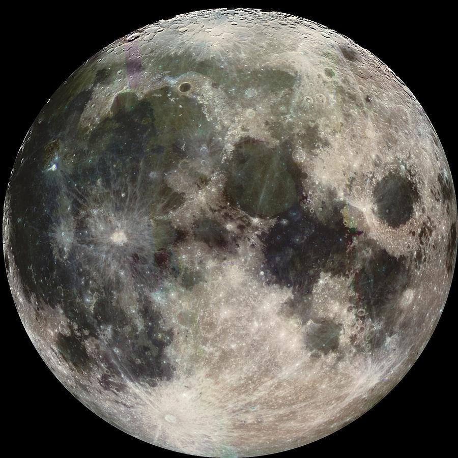 Full Moon Photograph by Celestial Images