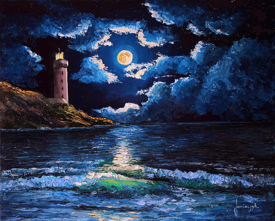 night moon paintings