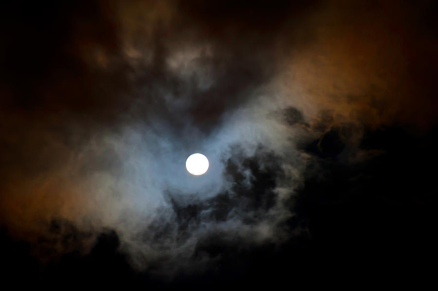 Full Moon Night Photograph by Jenny Rainbow