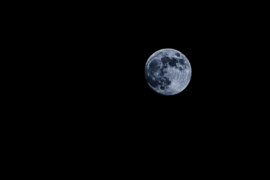 Full Moon Photograph by Rick Bartrand