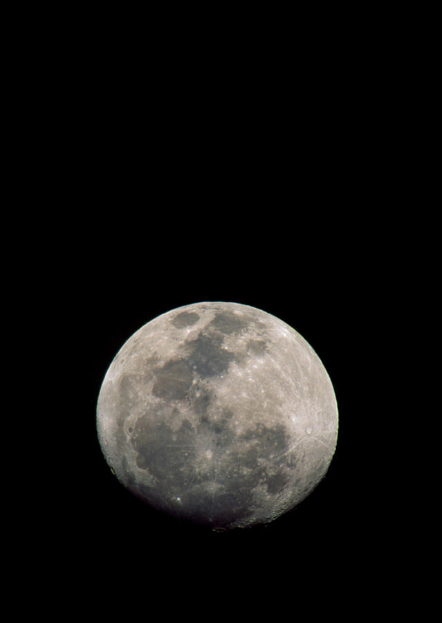 Full Moon Seen From Earth Photograph by David Nunuk/science Photo Library