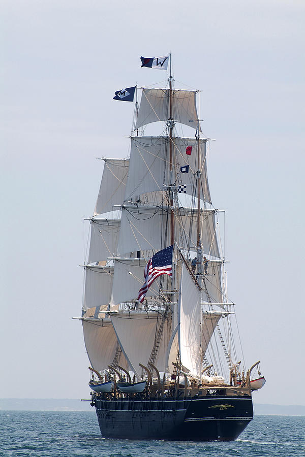 Sail Photograph - Full Sail  by Robert DeFosses
