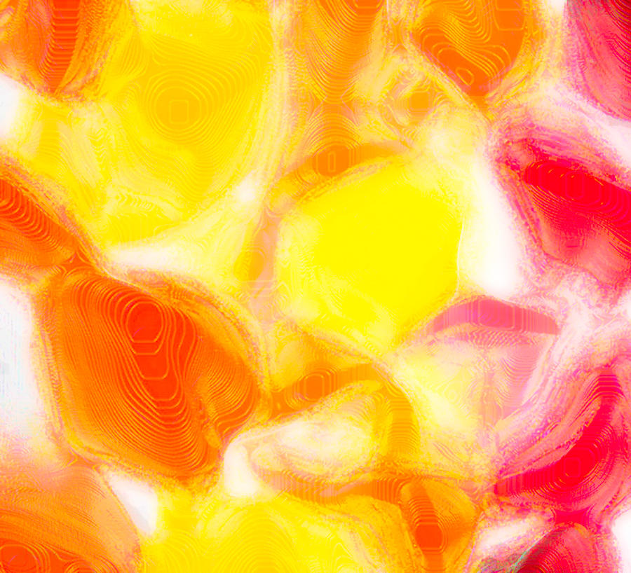 Fun Jelly Abstract Close Up  Photograph by Lenny Carter