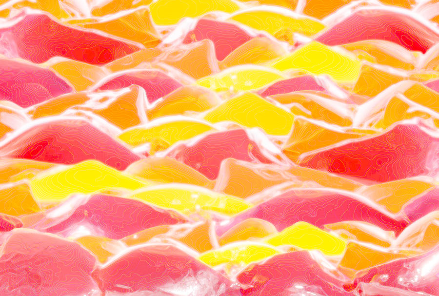 Fun Jelly Desert Layers Photograph Photograph by Lenny Carter